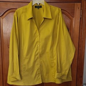 Jones New York Sunny Yellow Shirt